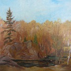 Charlton Falls-oil