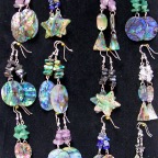 Earrings-Abalone