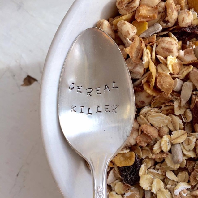 Hand Stamped Spoon