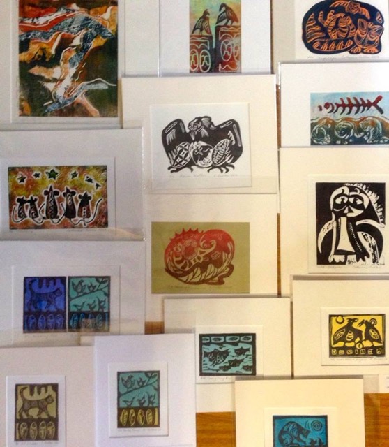 Various Linoprints