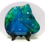 Carmen Cantin Horse - Fused Glass