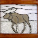 Carmen Cantin-Moose Stained Glass